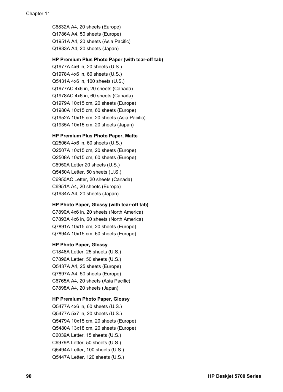 HP Deskjet 5740 Color Inkjet Printer User Manual | Page 92 / 100