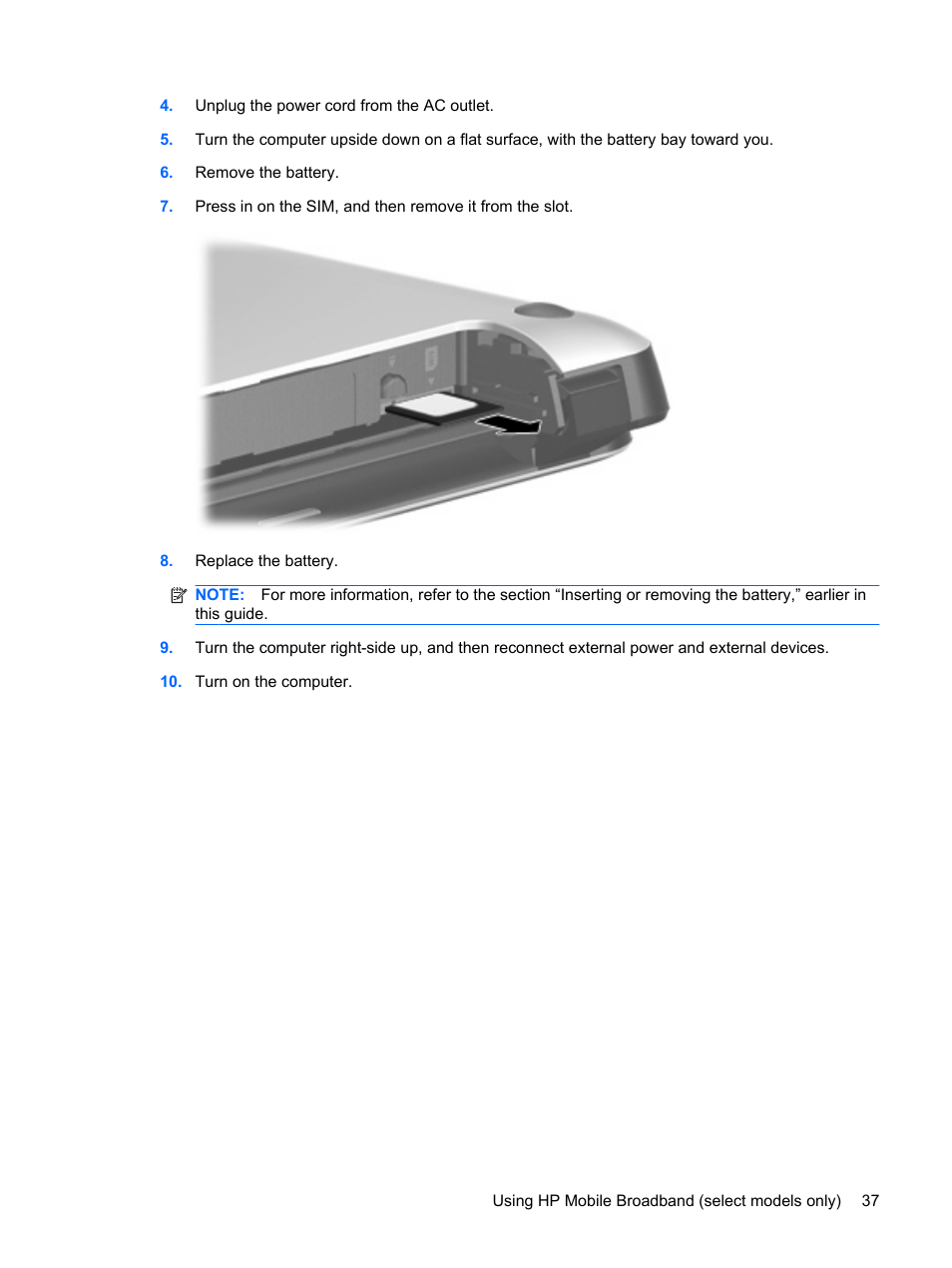 HP Mini 210-1020EH PC User Manual | Page 45 / 93