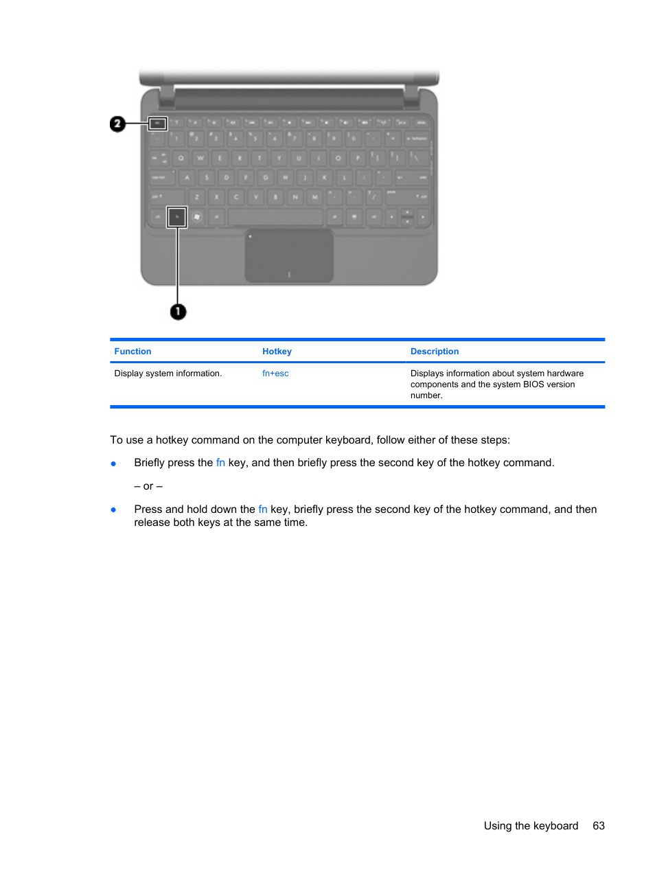 HP Mini 210-1020EH PC User Manual | Page 71 / 93