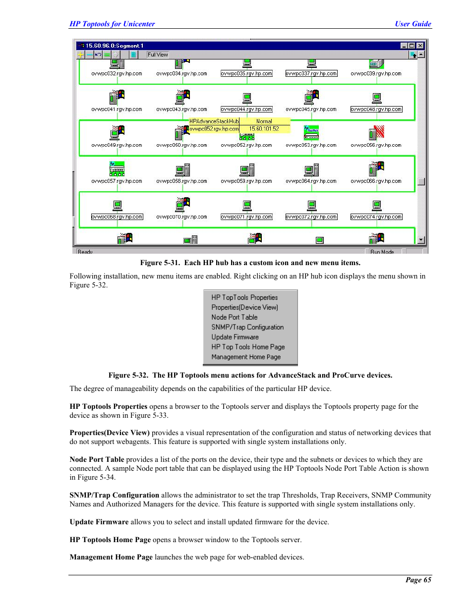 HP TopTools User Manual | Page 65 / 85