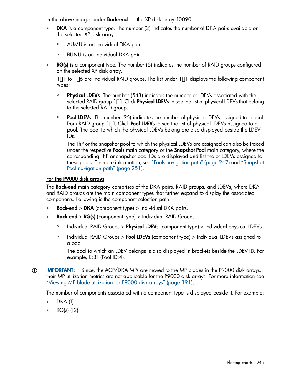 HP XP Performance Advisor Software User Manual | Page 245 / 417
