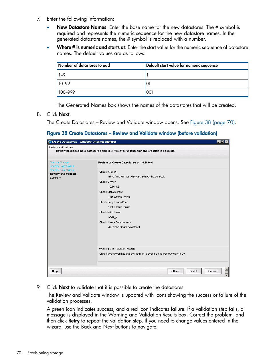 HP OneView for VMware vCenter User Manual | Page 70 / 107