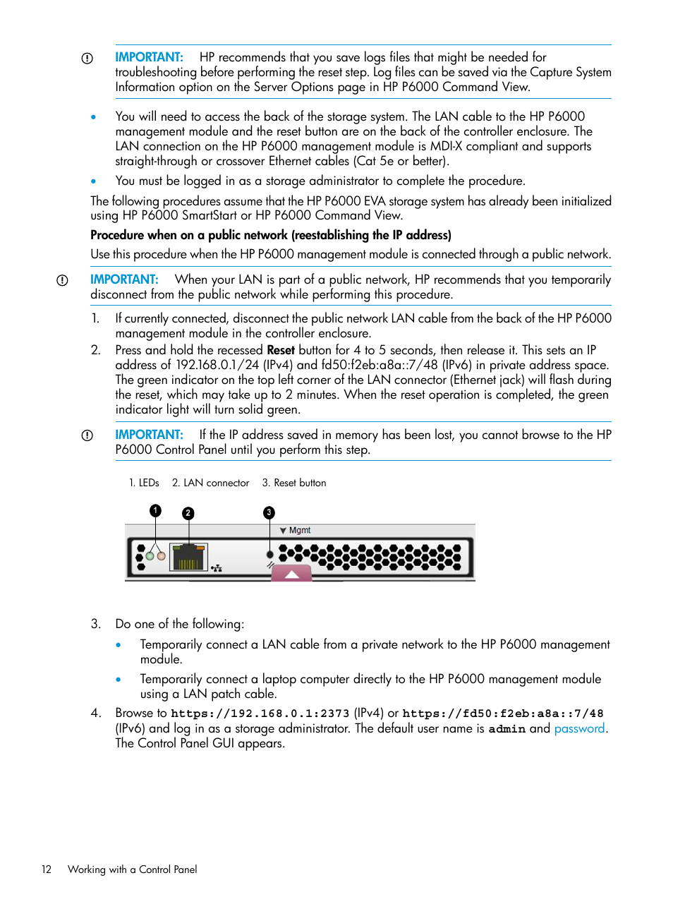 HP P6000 Command View Software User Manual | Page 12 / 29