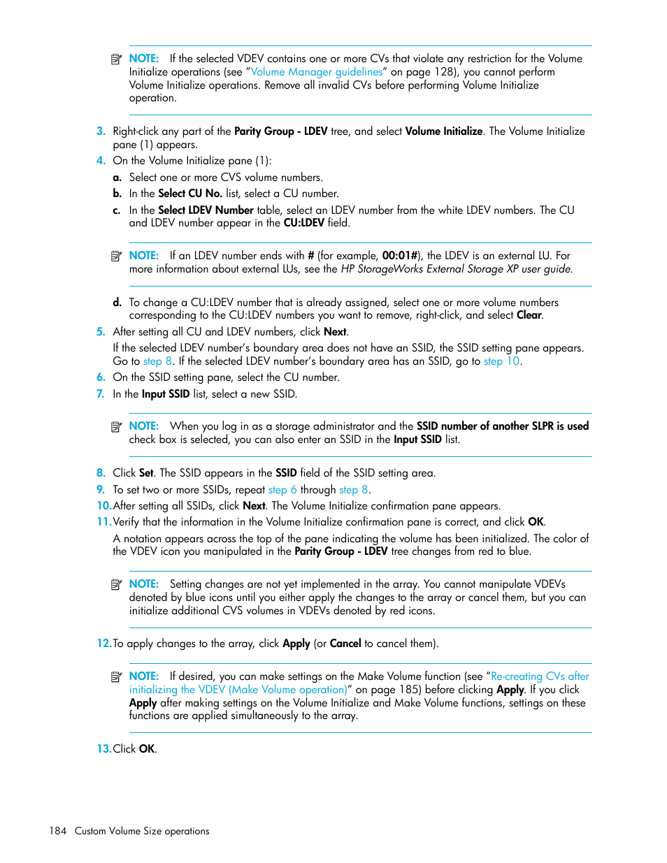 HP StorageWorks XP Remote Web Console Software User Manual | Page 184 / 198