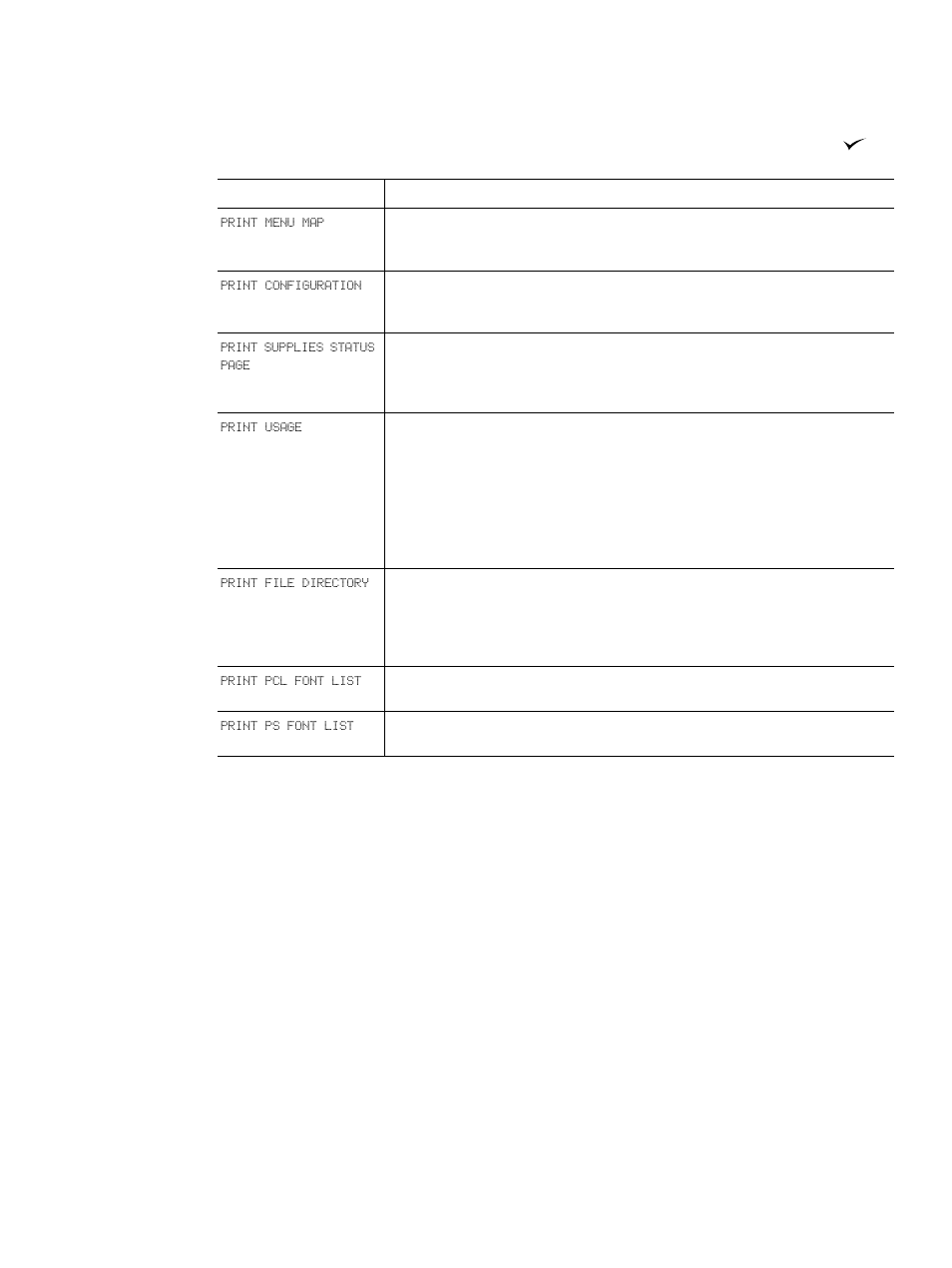 Information menu | HP LaserJet 4300 Printer series User Manual | Page 155 / 218