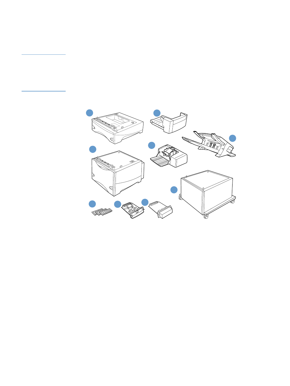 Accessories and supplies | HP LaserJet 4300 Printer series User Manual | Page 17 / 218