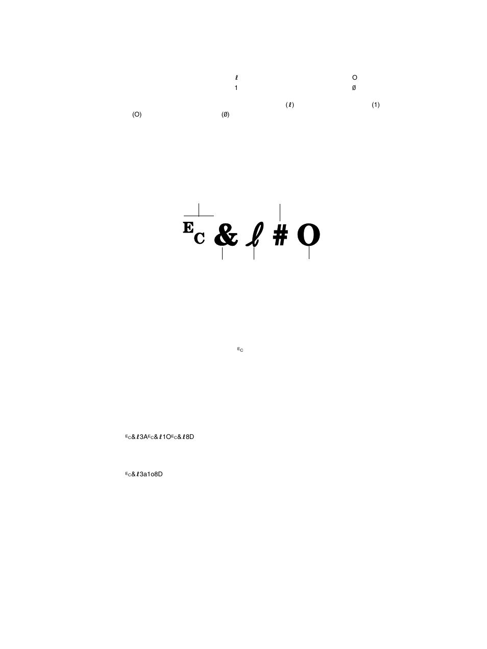 Combining escape sequences | HP LaserJet 4300 Printer series User Manual | Page 178 / 218