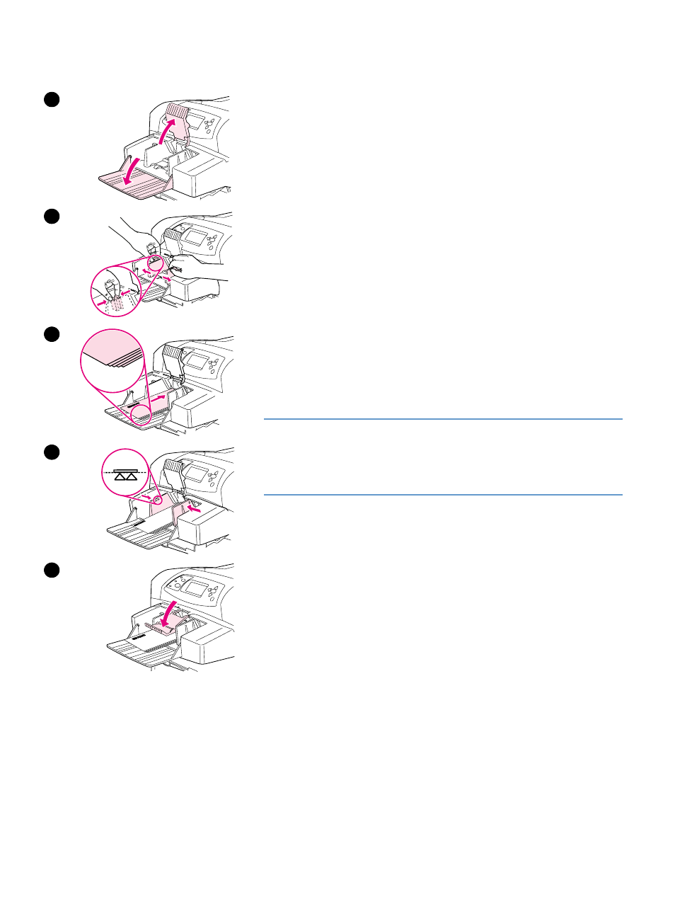 Loading envelopes in the optional envelope feeder | HP LaserJet 4300 Printer series User Manual | Page 58 / 218