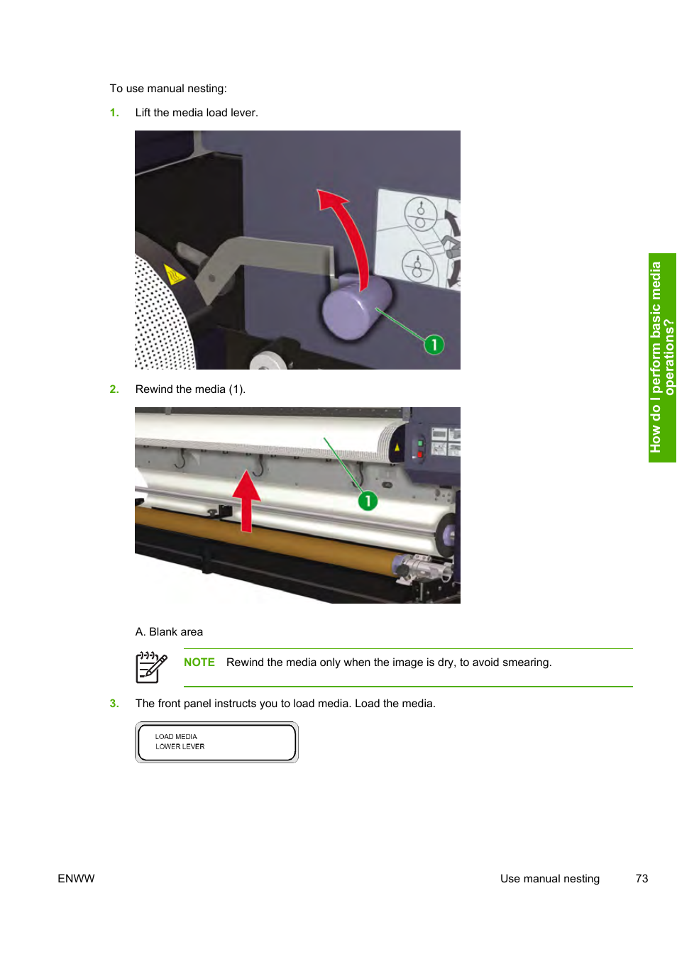 HP Designjet 10000s Printer series User Manual | Page 83 / 330