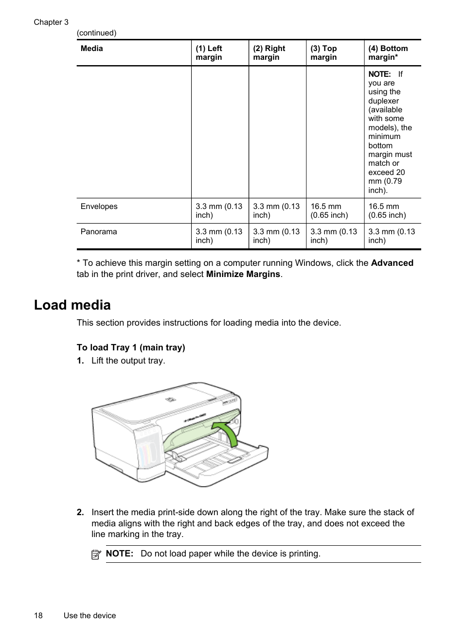 Load media | HP Officejet Pro K8600 Printer User Manual | Page 22 / 108