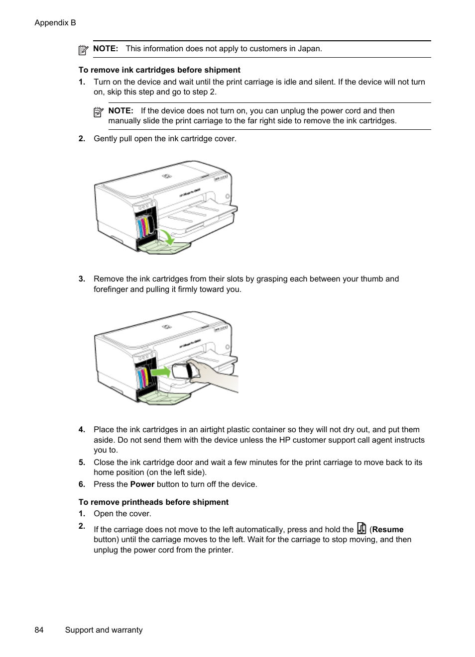 HP Officejet Pro K8600 Printer User Manual | Page 88 / 108