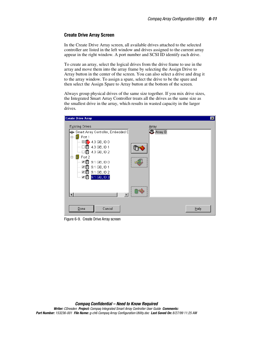 HP Compaq Integrated Smart Array Controller User Manual | Page 79 / 147
