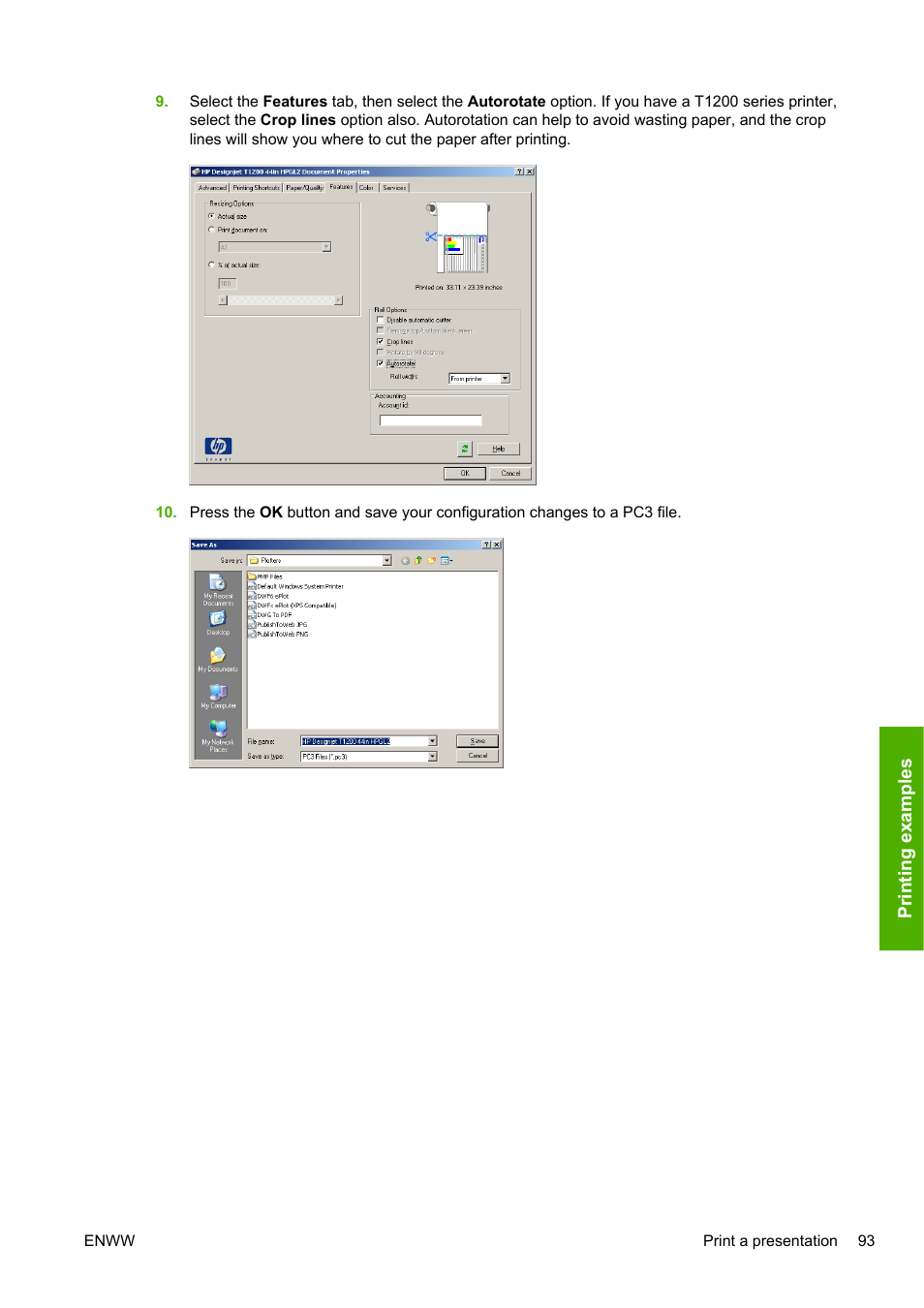 HP Designjet T1200 Printer series User Manual | Page 101 / 200