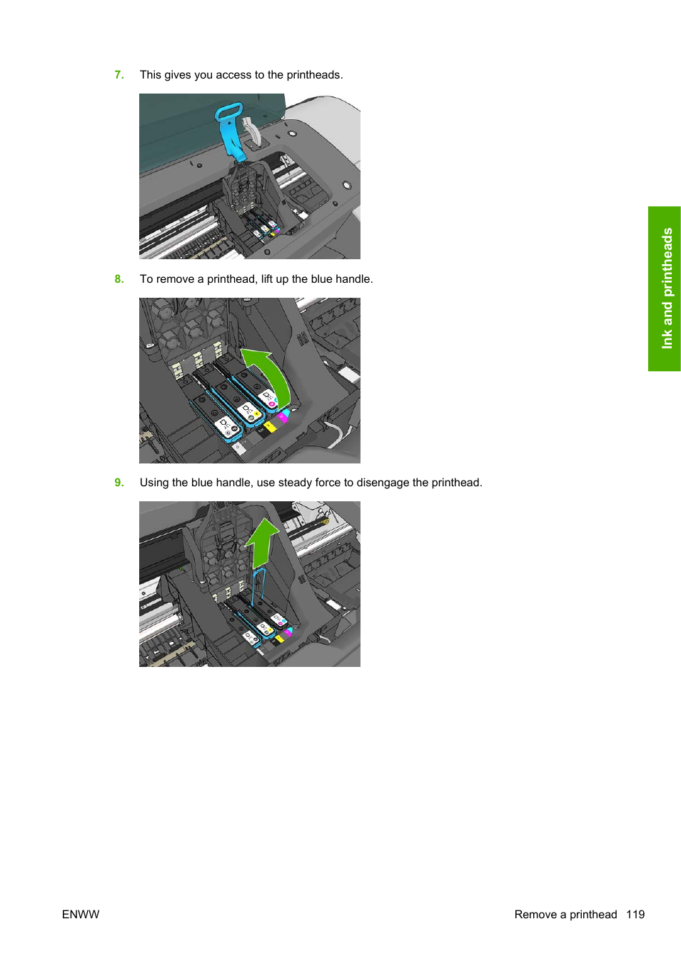 HP Designjet T1200 Printer series User Manual | Page 127 / 200