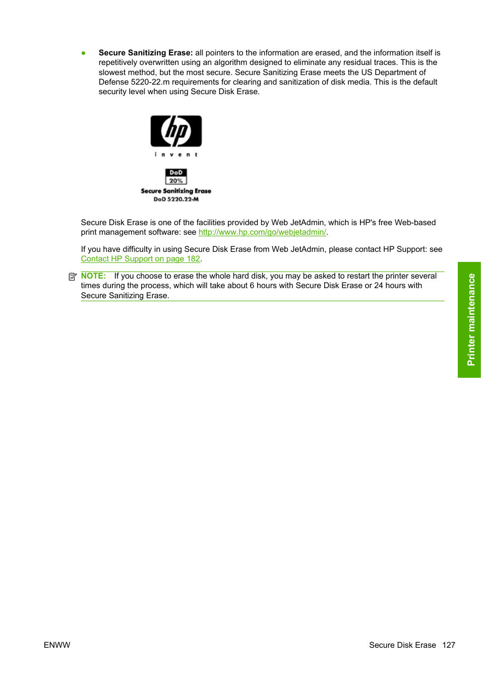 HP Designjet T1200 Printer series User Manual | Page 135 / 200