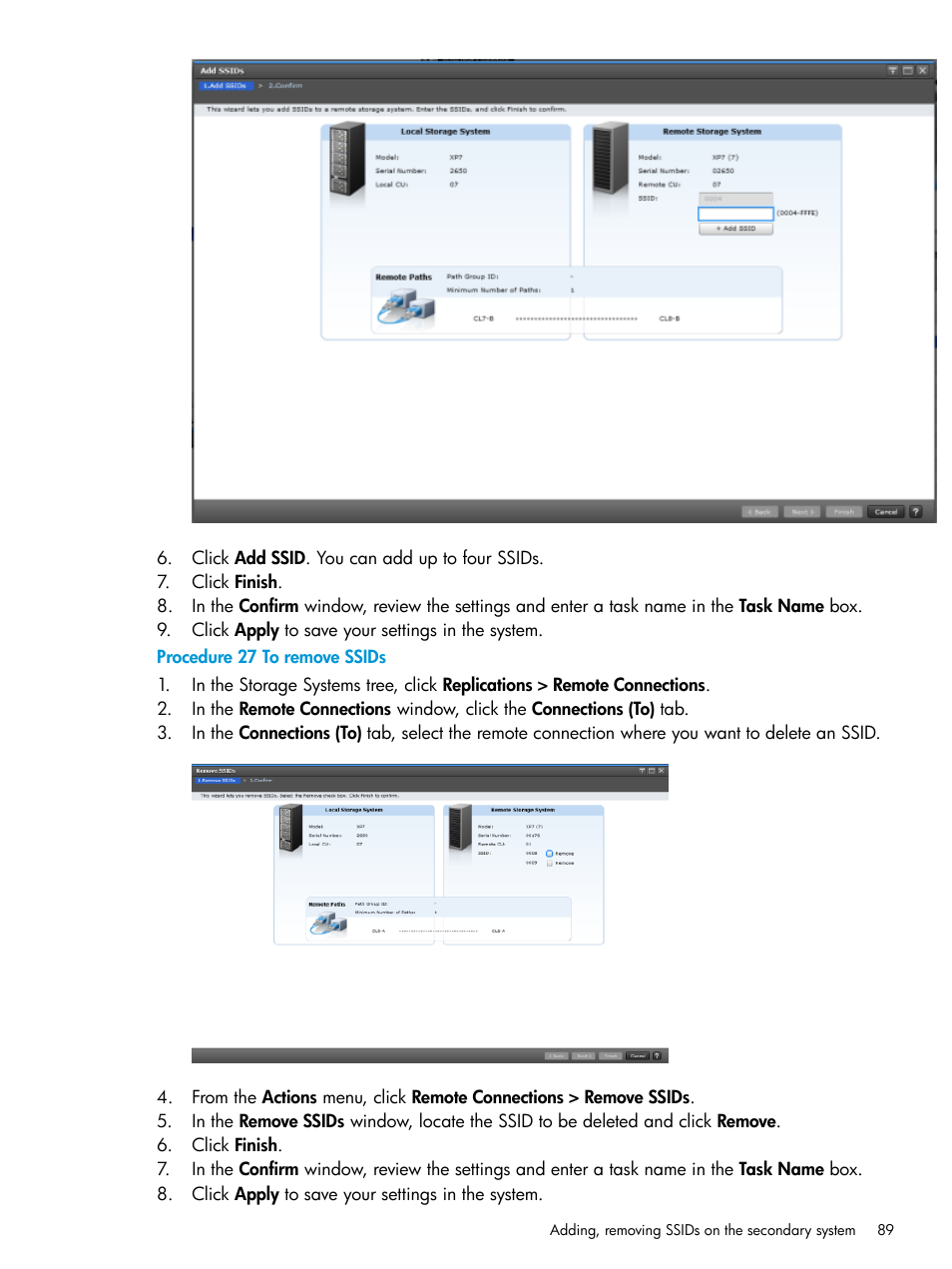 HP XP7 Storage User Manual | Page 89 / 195