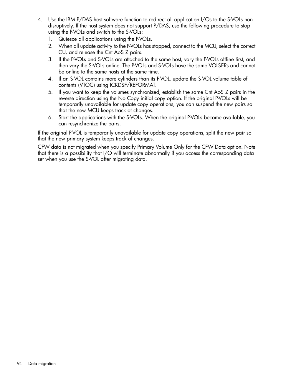 HP XP7 Storage User Manual | Page 94 / 195