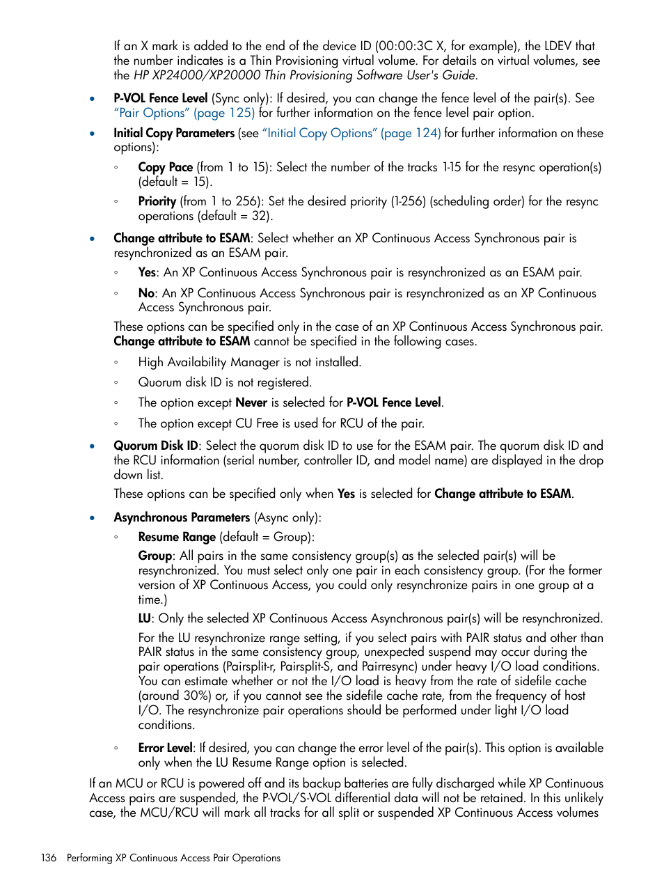 HP StorageWorks XP Remote Web Console Software User Manual | Page 136 / 176