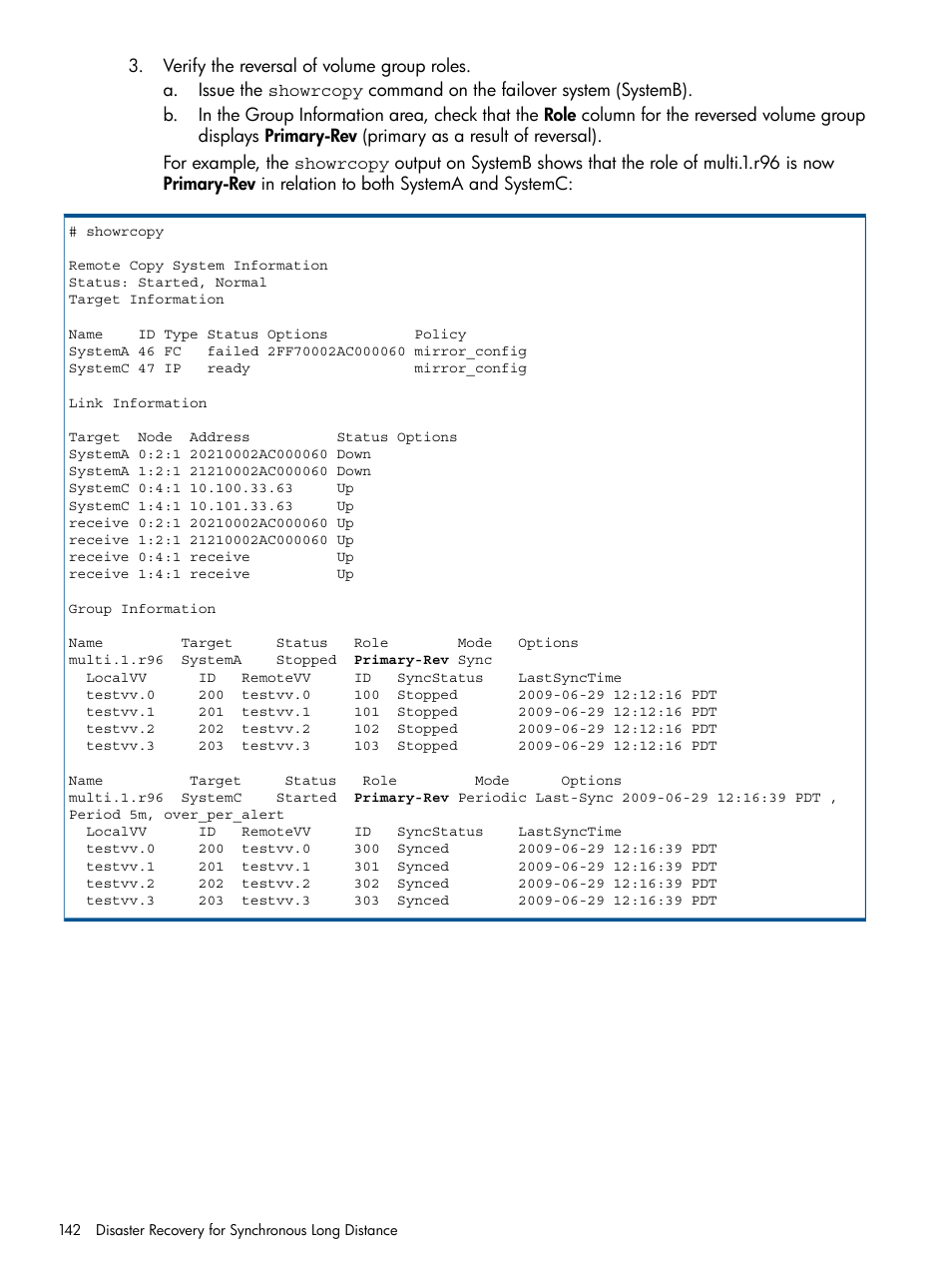 HP 3PAR Operating System Software User Manual | Page 142 / 292