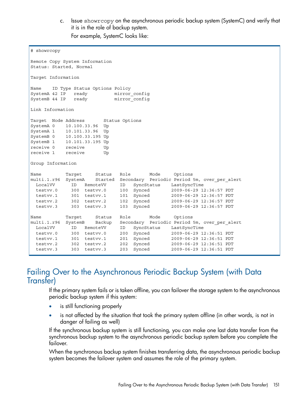 HP 3PAR Operating System Software User Manual | Page 151 / 292