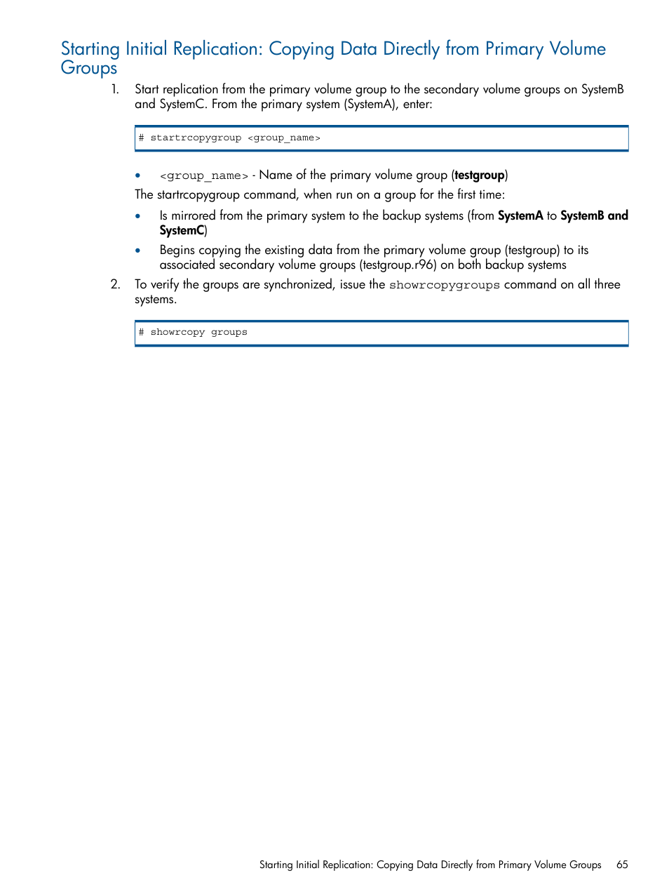 HP 3PAR Operating System Software User Manual | Page 65 / 292