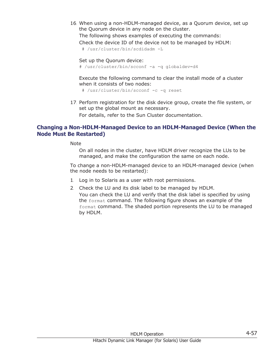 The node must be restarted) -57 | HP Hitachi Dynamic Link Manager Software Licenses User Manual | Page 325 / 646