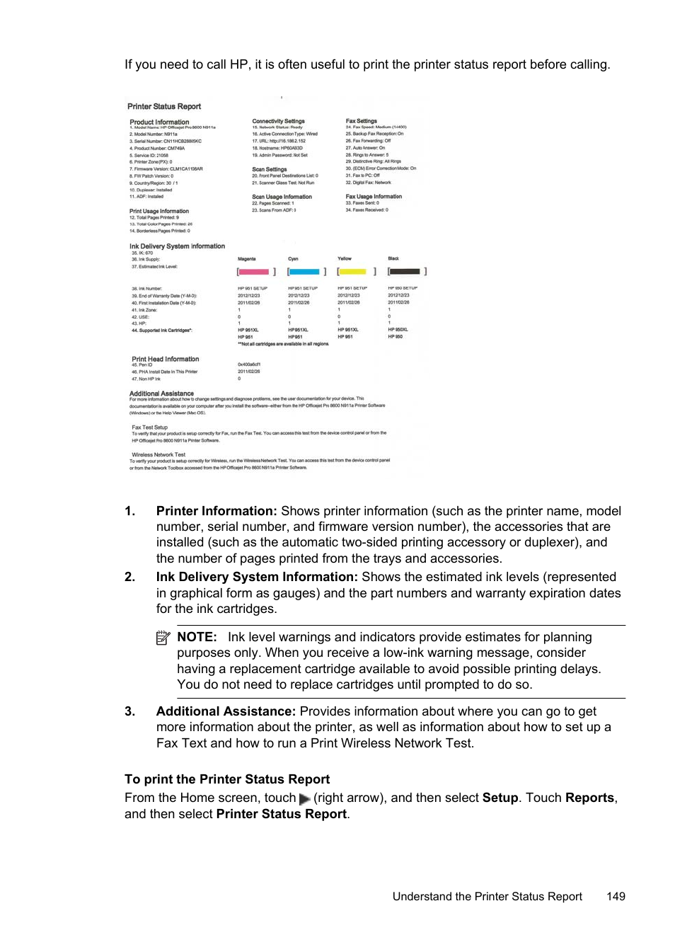 HP Officejet Pro 8600 User Manual | Page 153 / 254