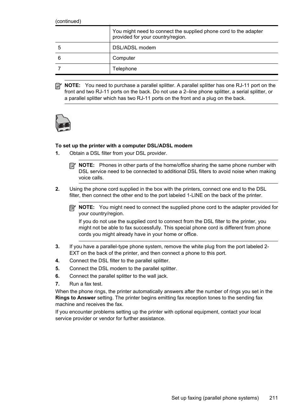HP Officejet Pro 8600 User Manual | Page 215 / 254