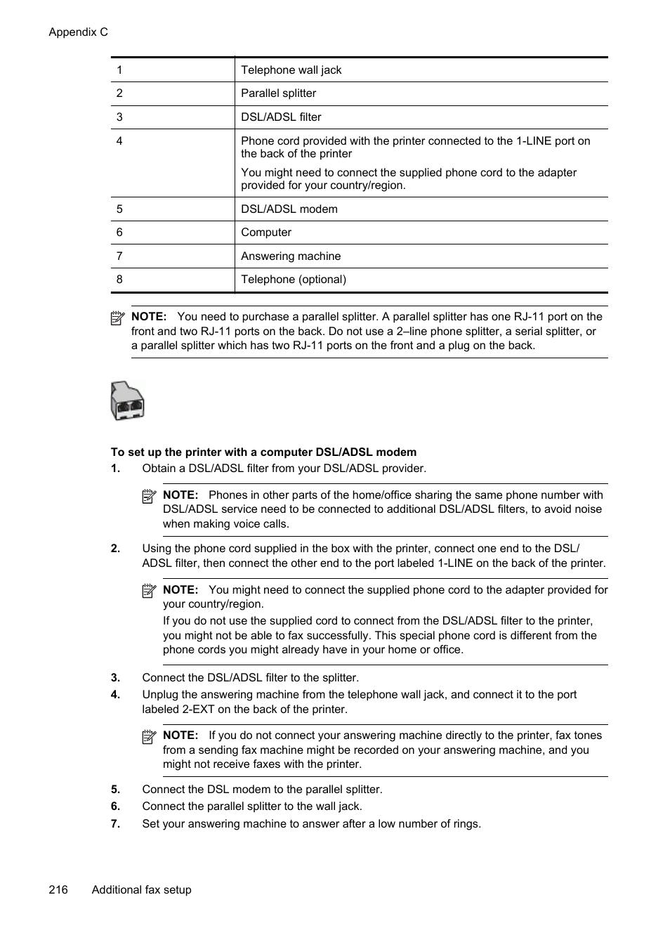 HP Officejet Pro 8600 User Manual | Page 220 / 254