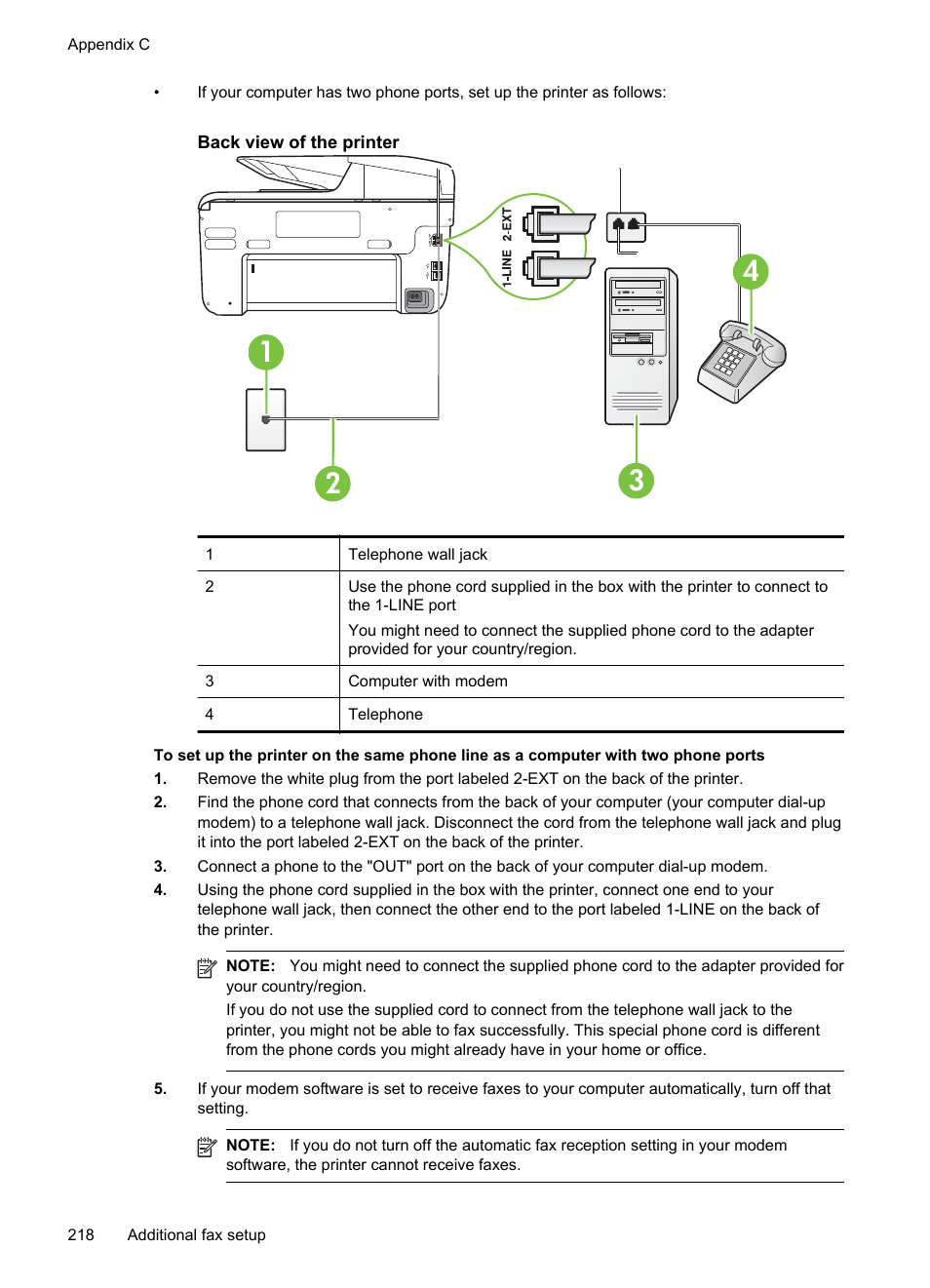 HP Officejet Pro 8600 User Manual | Page 222 / 254