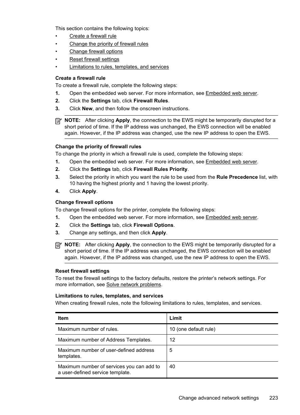 HP Officejet Pro 8600 User Manual | Page 227 / 254