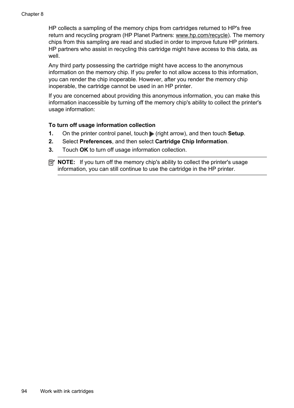 HP Officejet Pro 8600 User Manual | Page 98 / 254