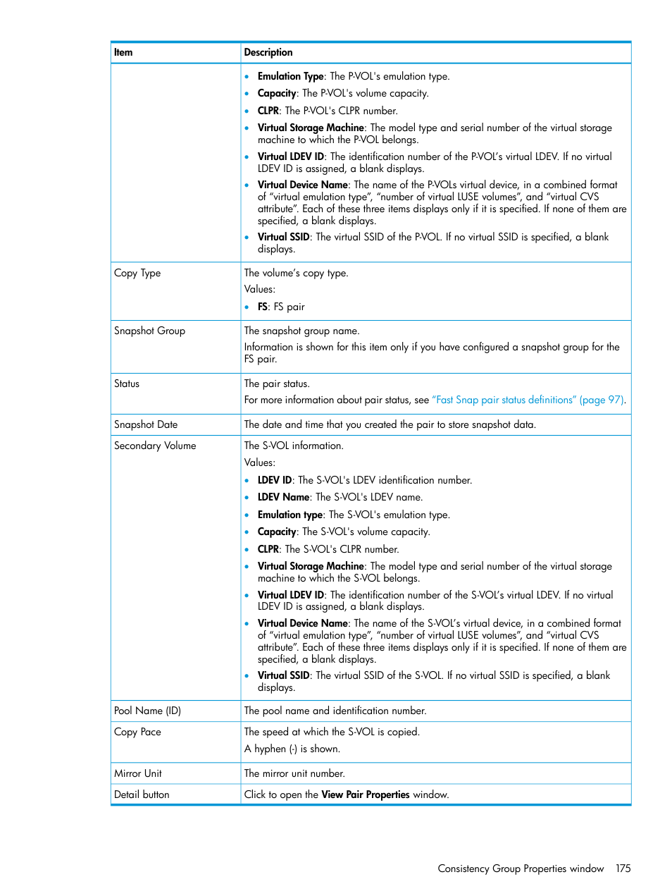 HP XP7 Storage User Manual | Page 175 / 197