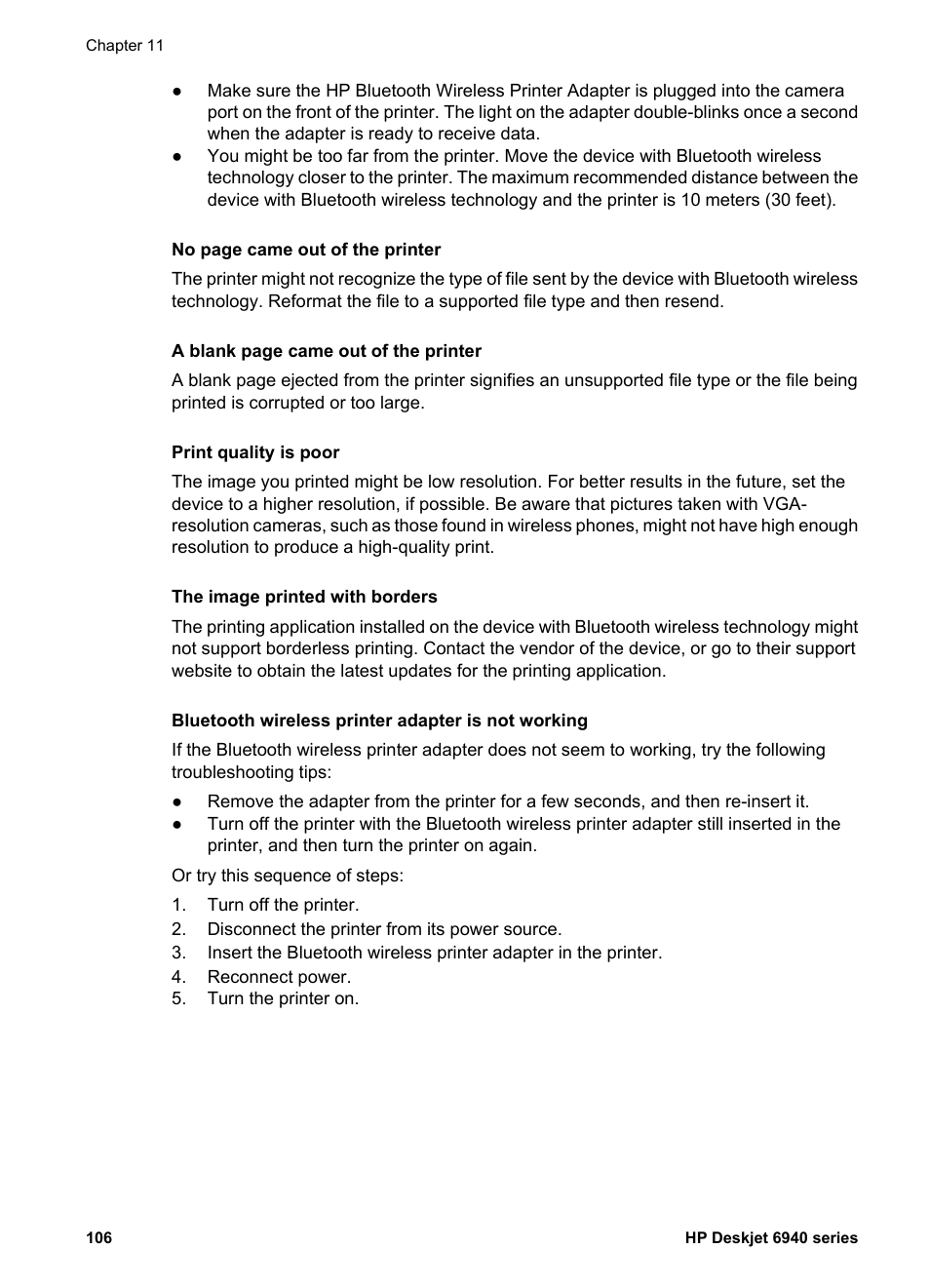 HP Deskjet 6940 User Manual | Page 108 / 150
