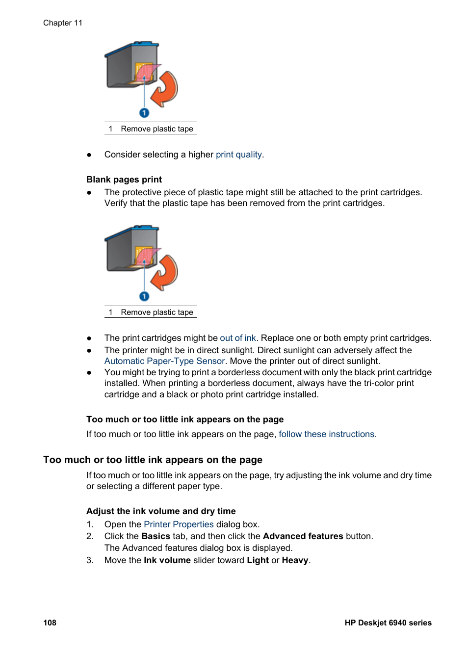 HP Deskjet 6940 User Manual | Page 110 / 150