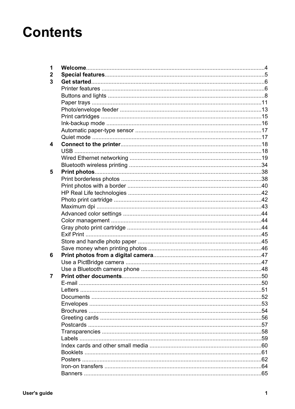 HP Deskjet 6940 User Manual | Page 3 / 150