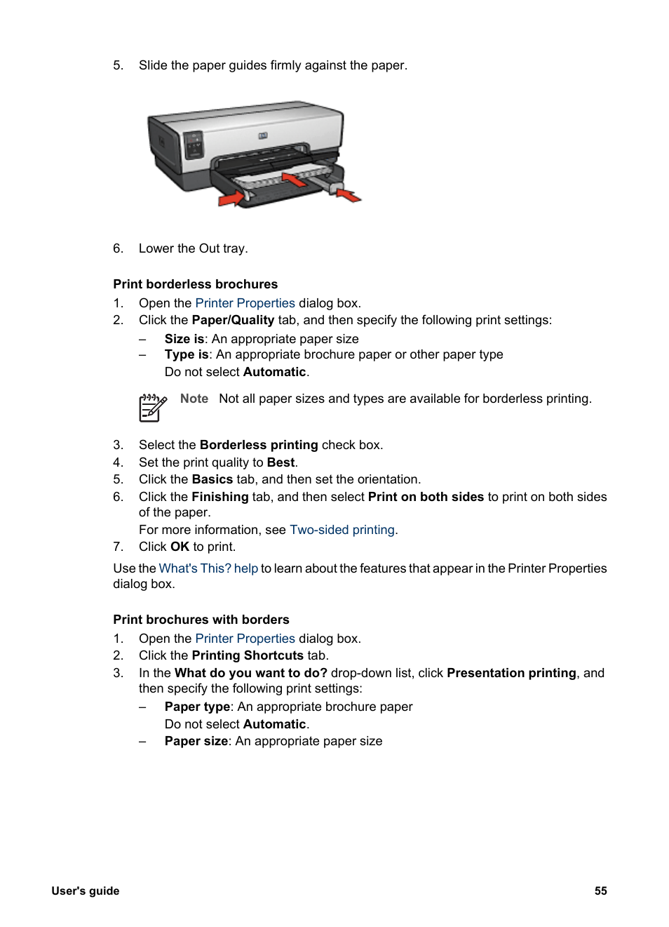HP Deskjet 6940 User Manual | Page 57 / 150
