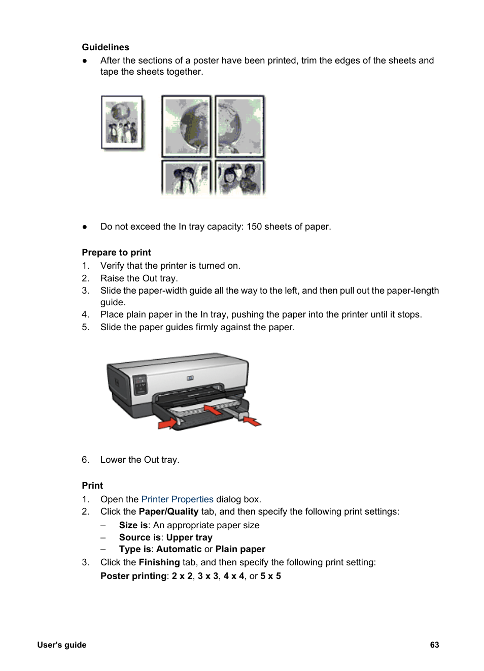 HP Deskjet 6940 User Manual | Page 65 / 150