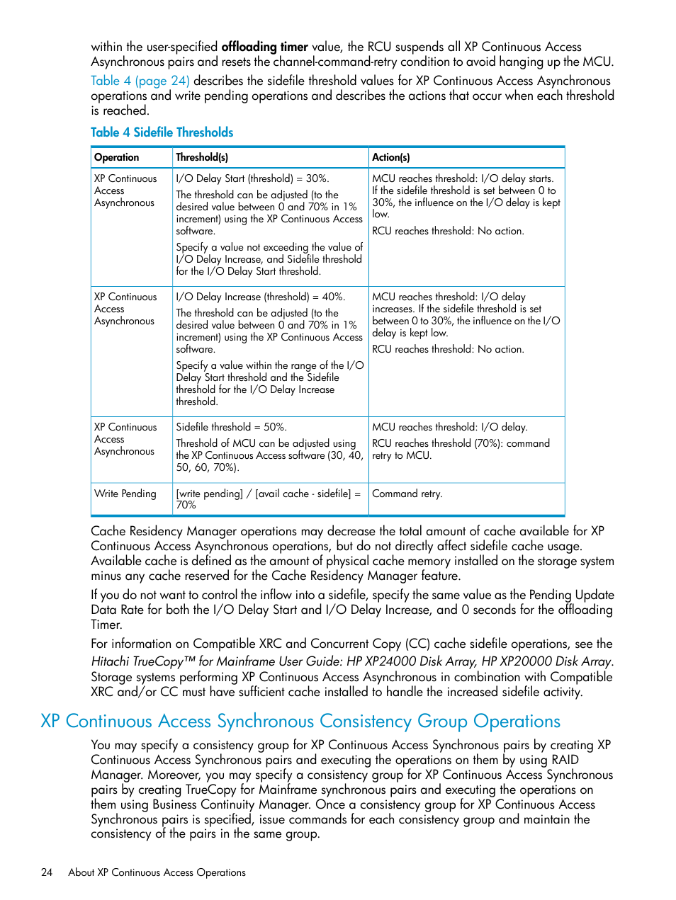 HP StorageWorks XP Remote Web Console Software User Manual | Page 24 / 180