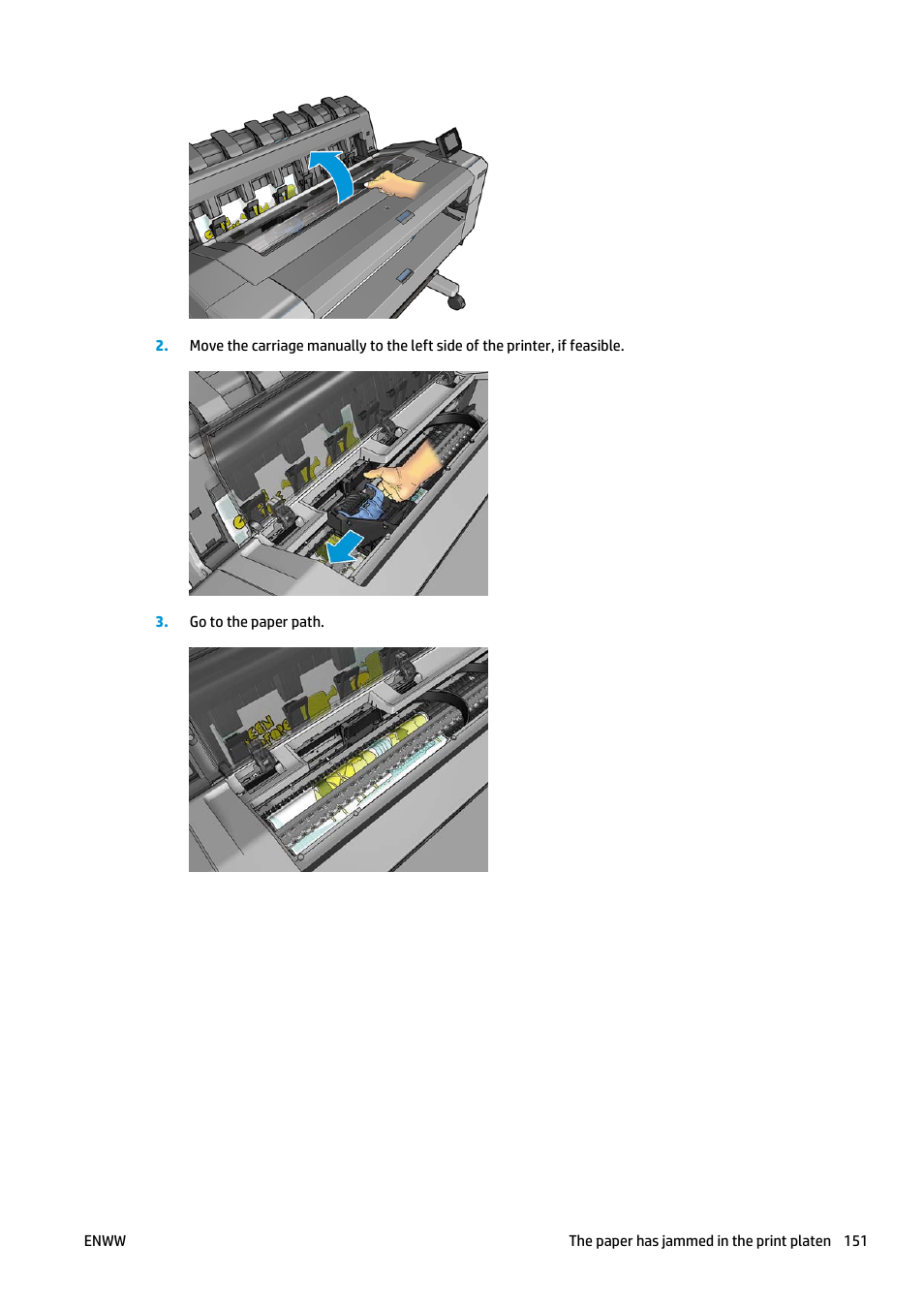 HP Designjet T920 ePrinter series User Manual | Page 159 / 210