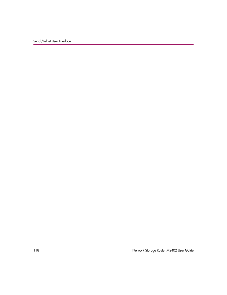 HP Network Storage Router m2402 User Manual | Page 112 / 244