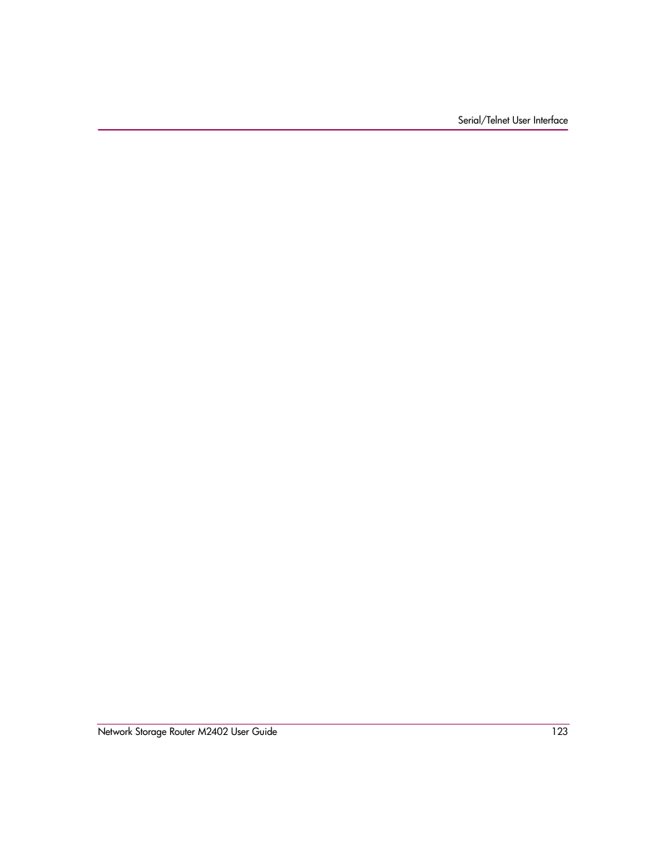 HP Network Storage Router m2402 User Manual | Page 117 / 244