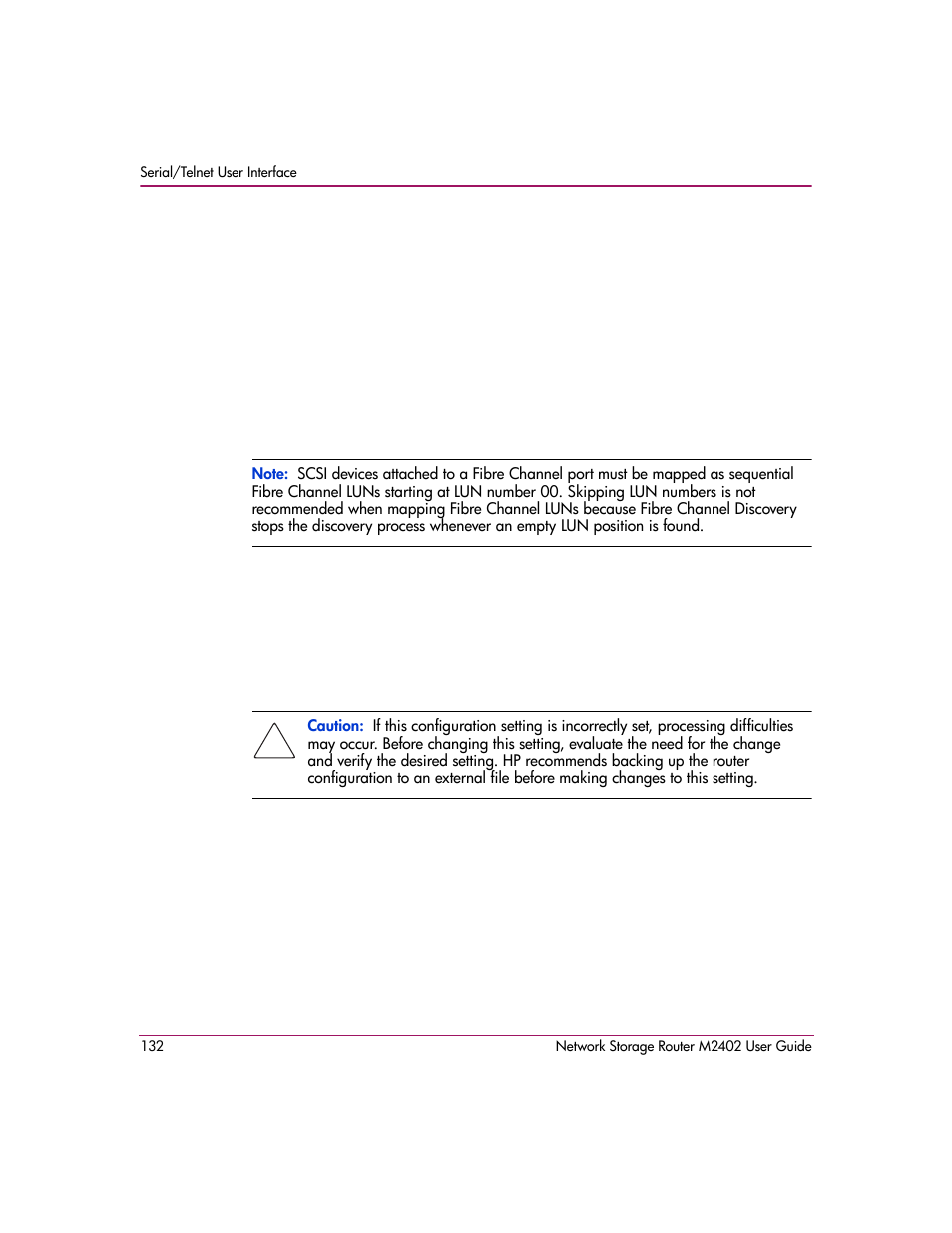 HP Network Storage Router m2402 User Manual | Page 126 / 244
