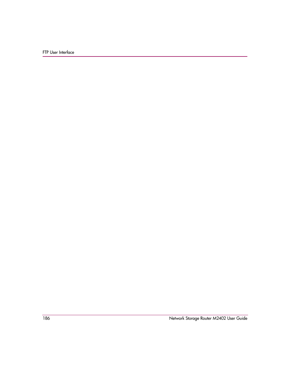 HP Network Storage Router m2402 User Manual | Page 180 / 244