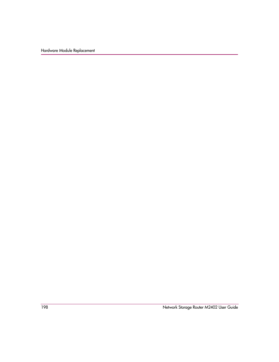 HP Network Storage Router m2402 User Manual | Page 192 / 244