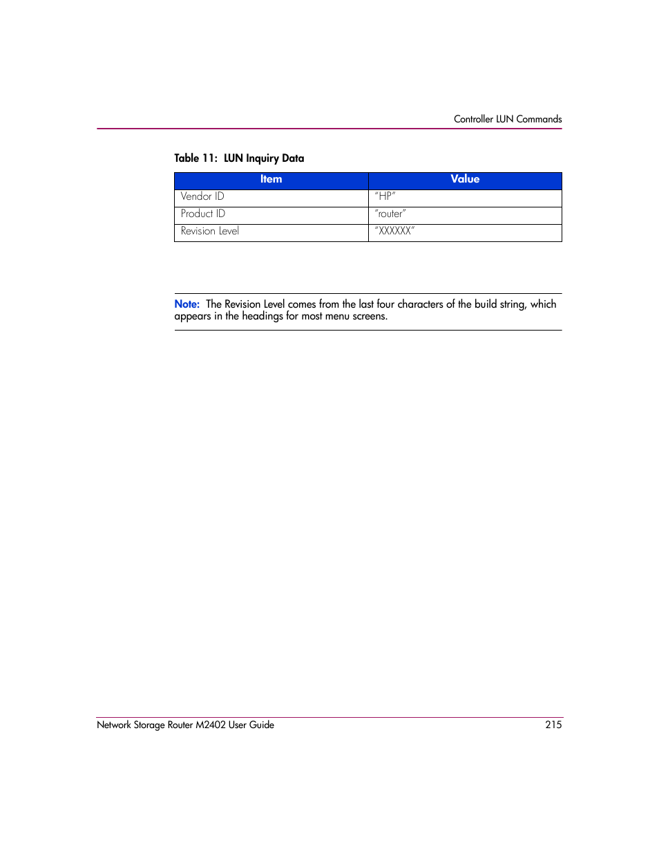 HP Network Storage Router m2402 User Manual | Page 209 / 244
