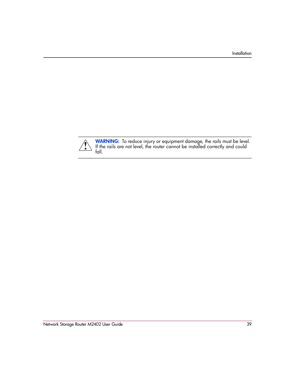 HP Network Storage Router m2402 User Manual | Page 33 / 244
