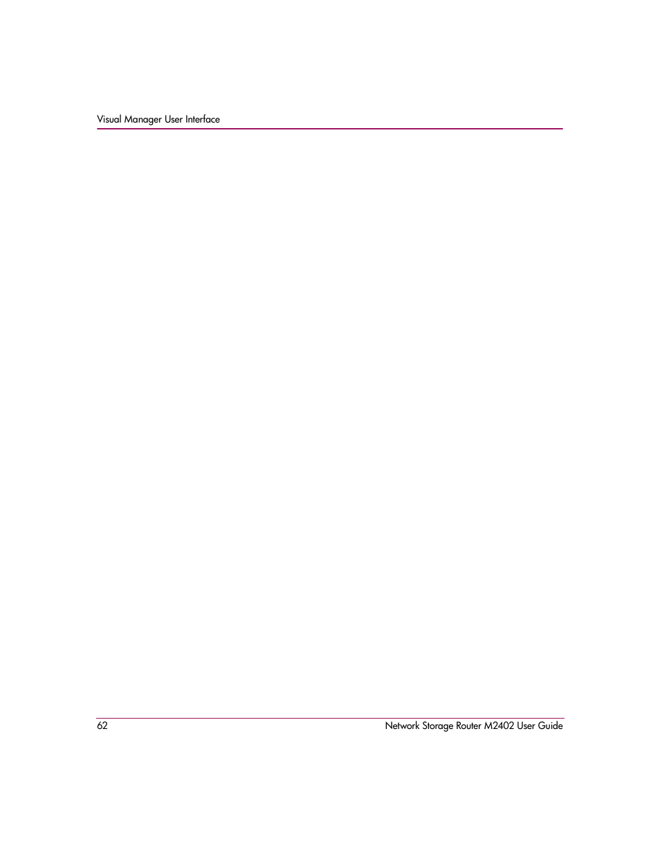 HP Network Storage Router m2402 User Manual | Page 56 / 244