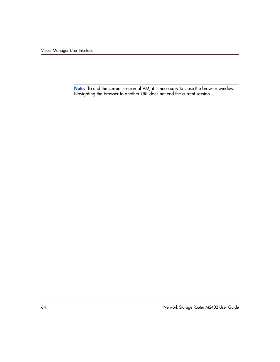 HP Network Storage Router m2402 User Manual | Page 58 / 244