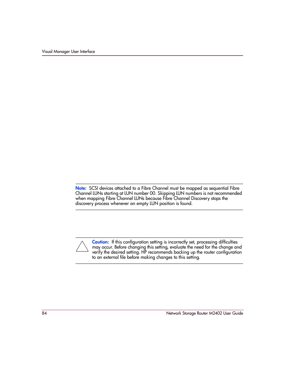 HP Network Storage Router m2402 User Manual | Page 78 / 244